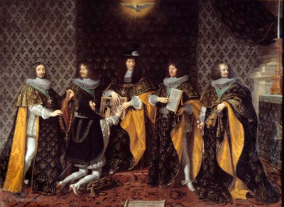 Re Luigi XIV e suo fratello - Musee des Beaux, Arts, Grenoble